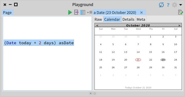 Using Pharo to Plan A Semester Schedule